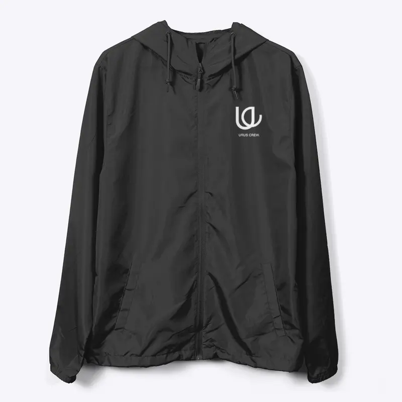 "URUS CREW." Water resistant jacket