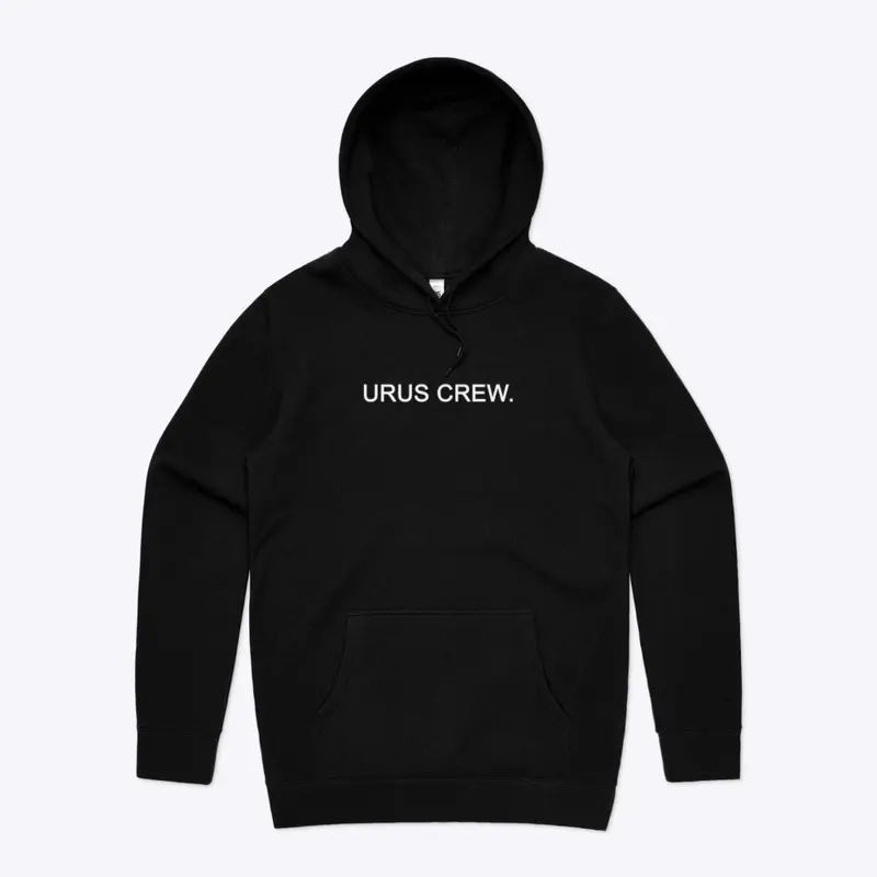 "URUS CREW."  Stencil Hoodie